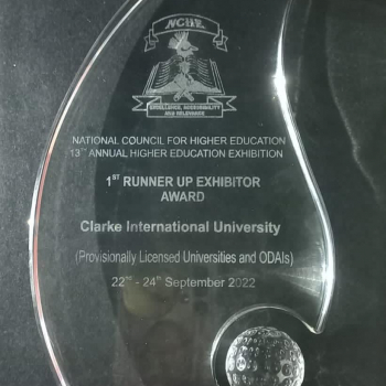 CIU wins 1st runner-up in recently concluded NCHE Exhibition